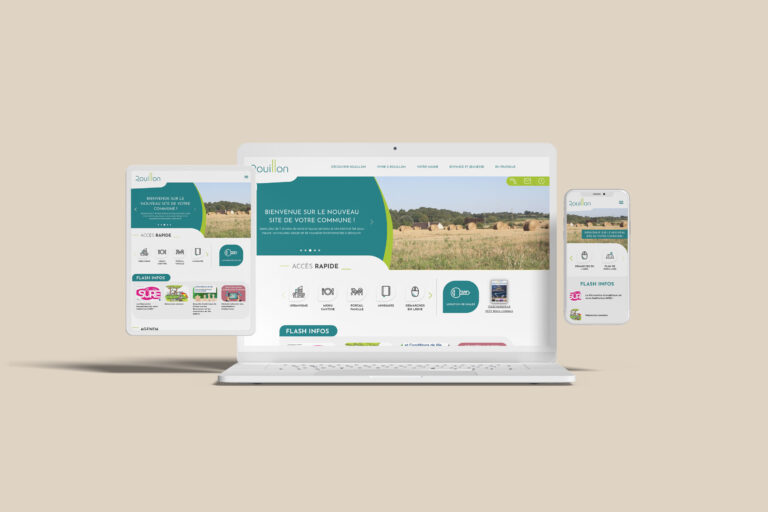 Nouveau site internet ville de Rouillon
